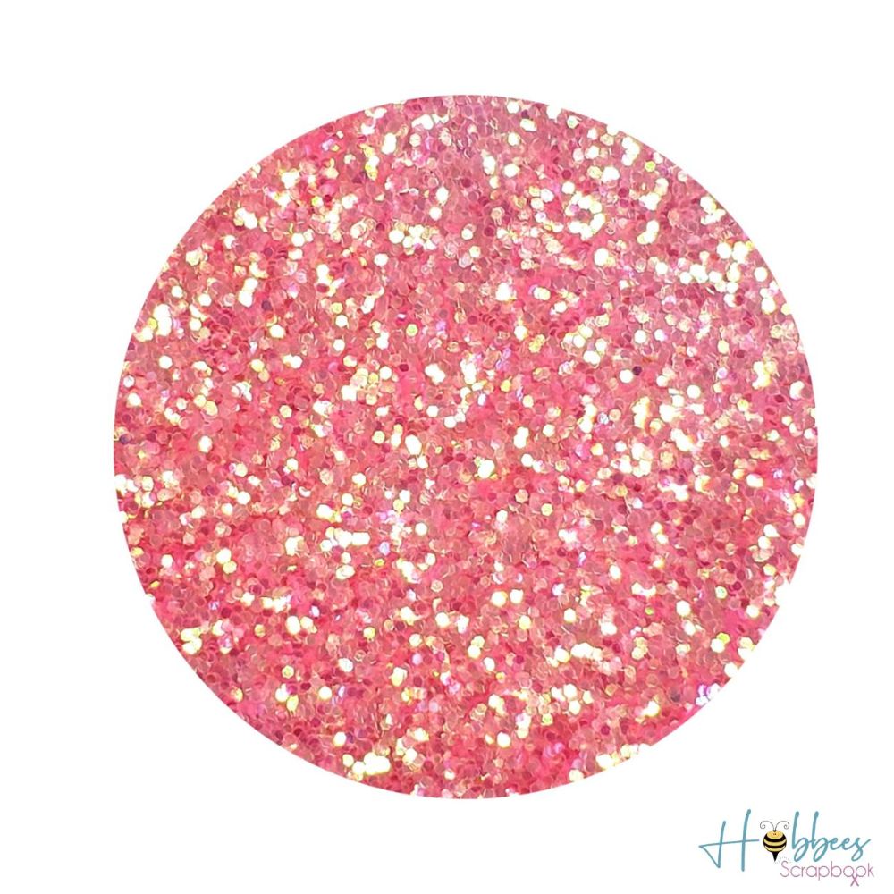 Spin It Fine Glitter Bubble Gum / Diamantina Fina Color Rosa Adornos / Embellishments We R Memory Keepers