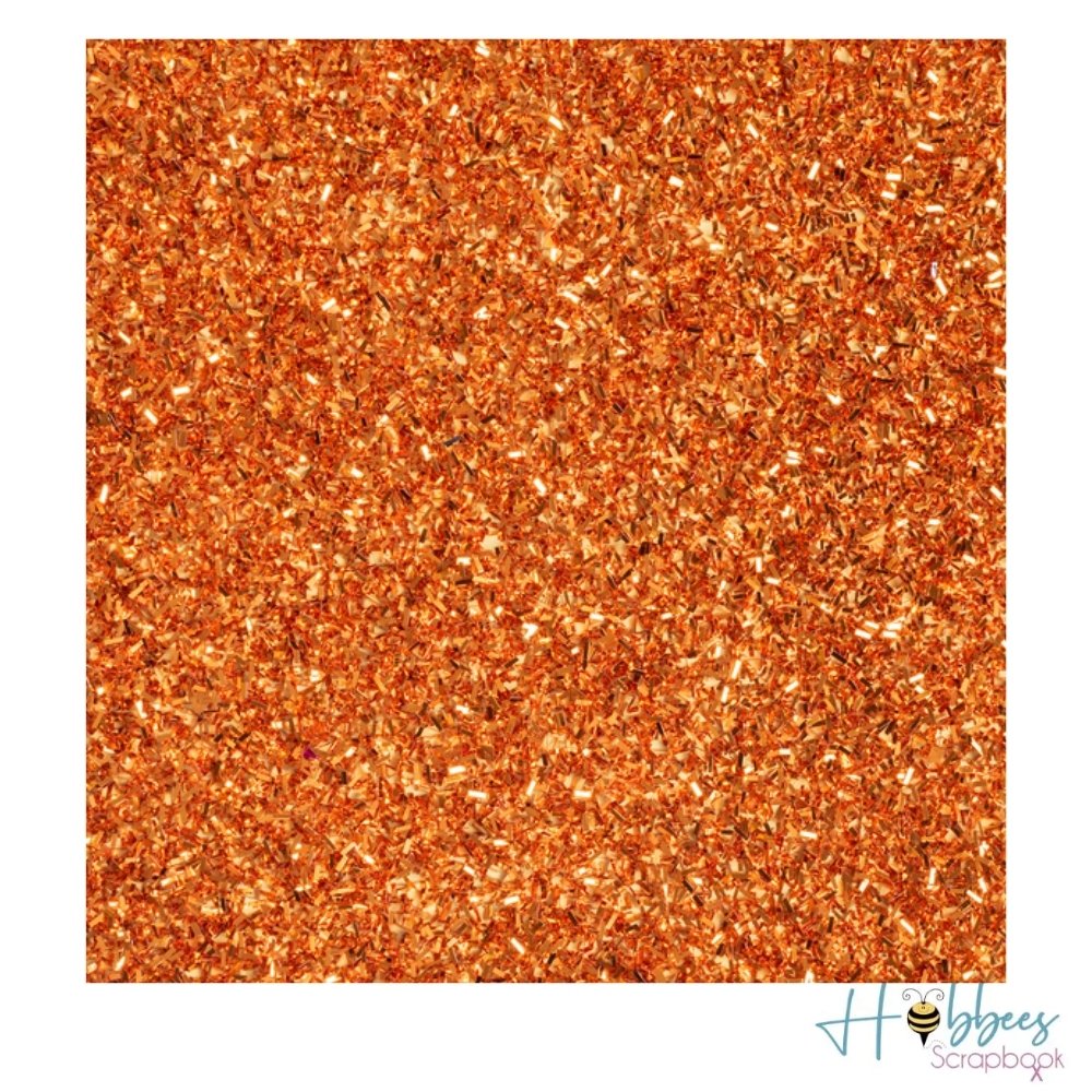 Cardstock Carrot Glitter 12pulg  / 1 Cartulina Con Purpuruna Color Naranja Papel, Hojas Sueltas American Crafts