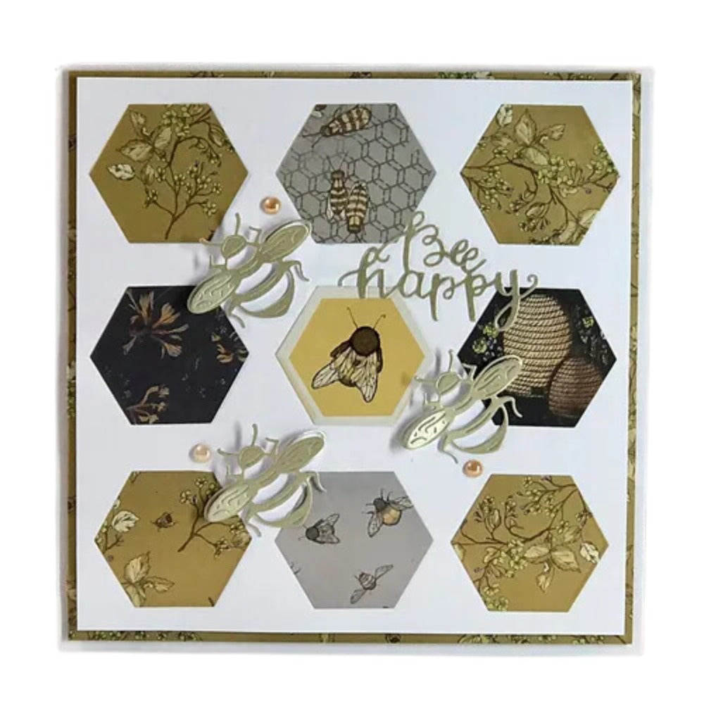 Tell The Bees Paper Pad / Block de Papel Doble Cara 12&quot;  Craft Consortium