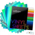 Green Sheets Pack / 8 Hojas de Vinil Variado Tonos Verde Viniles Teckwrap