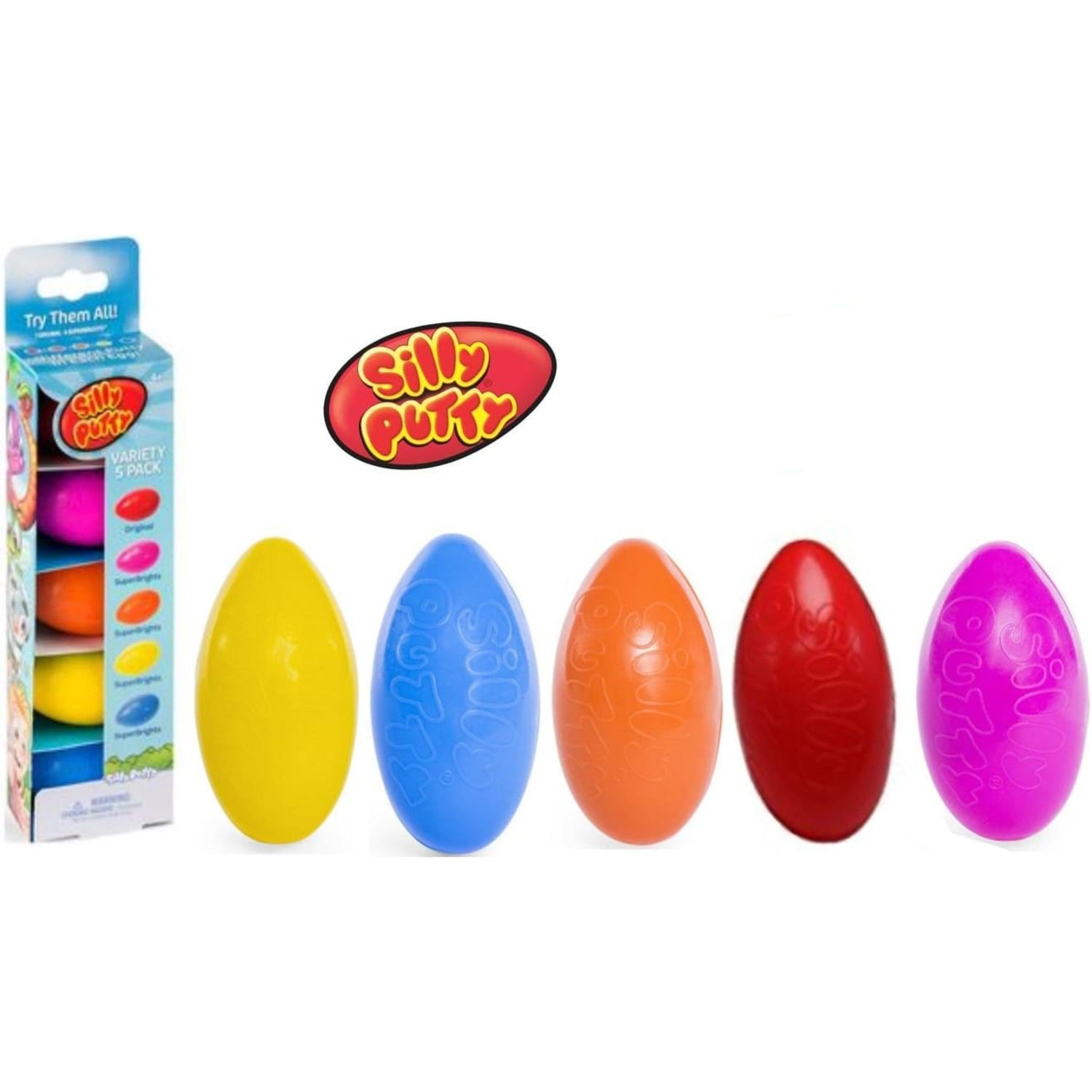 Silly Putty Party Pack / Paquete de Boligomas Fiestas Silly Putty