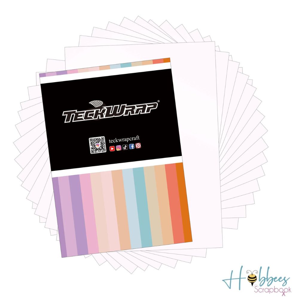 Matte White Inkjet Printable Sticker Vinyl / Vinil Imprimible Blanco Mate Viniles Teckwrap