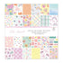 Double-Sided Paper Pad 12" Rainbow Avenue / Block de Papel Doble Cara Papel American Crafts