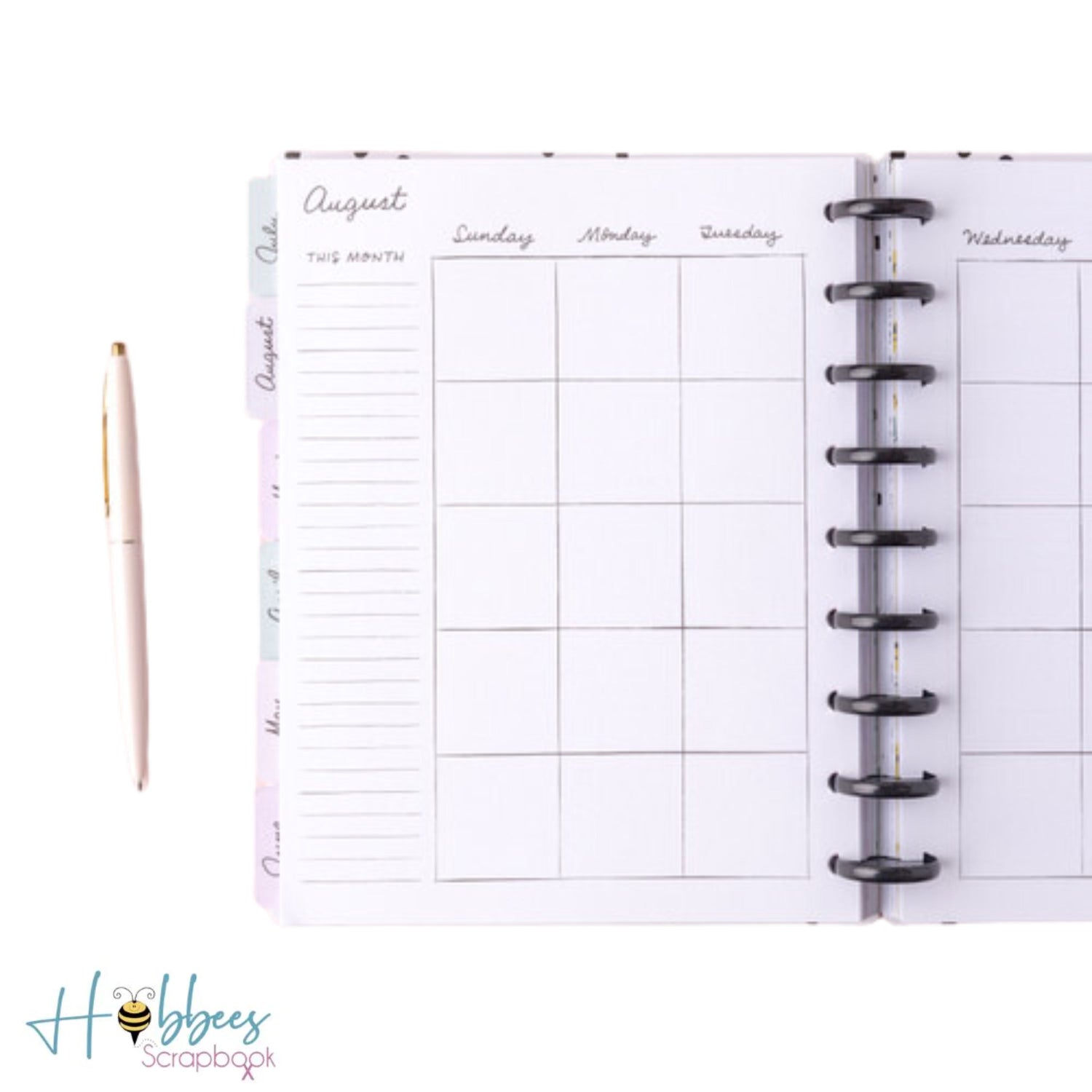 Day to Day Undated Dashboard Planner / Tableros de Planificación Sin Fechas Agendas y Journals Maggie Holmes