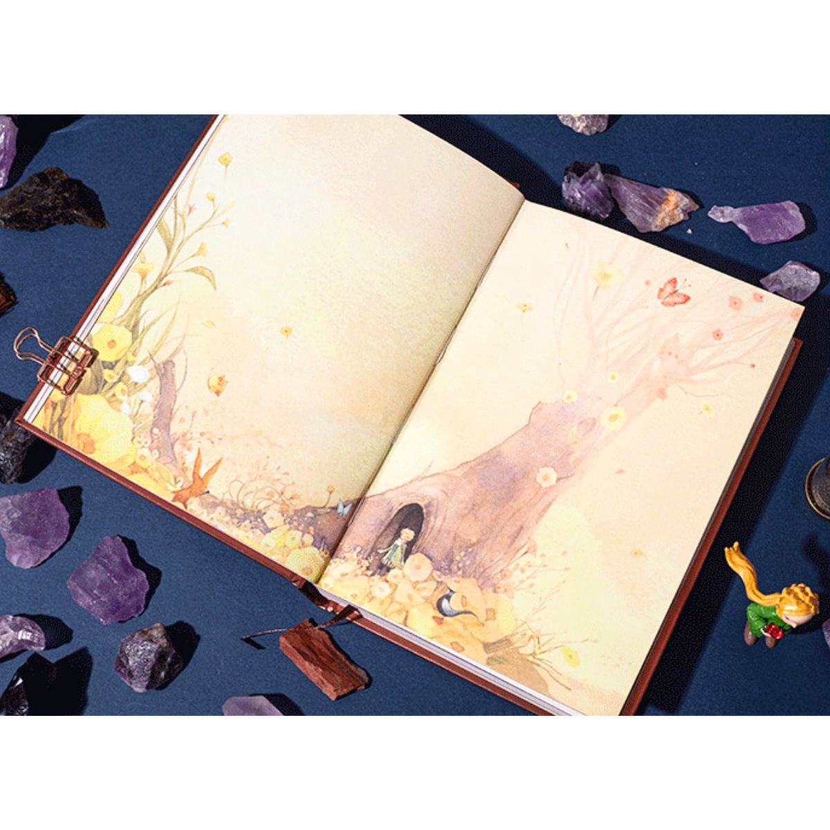 Le Little Prince Journal / Diario de El Principito Color Rojo Libros Hangzhou Muke Culture