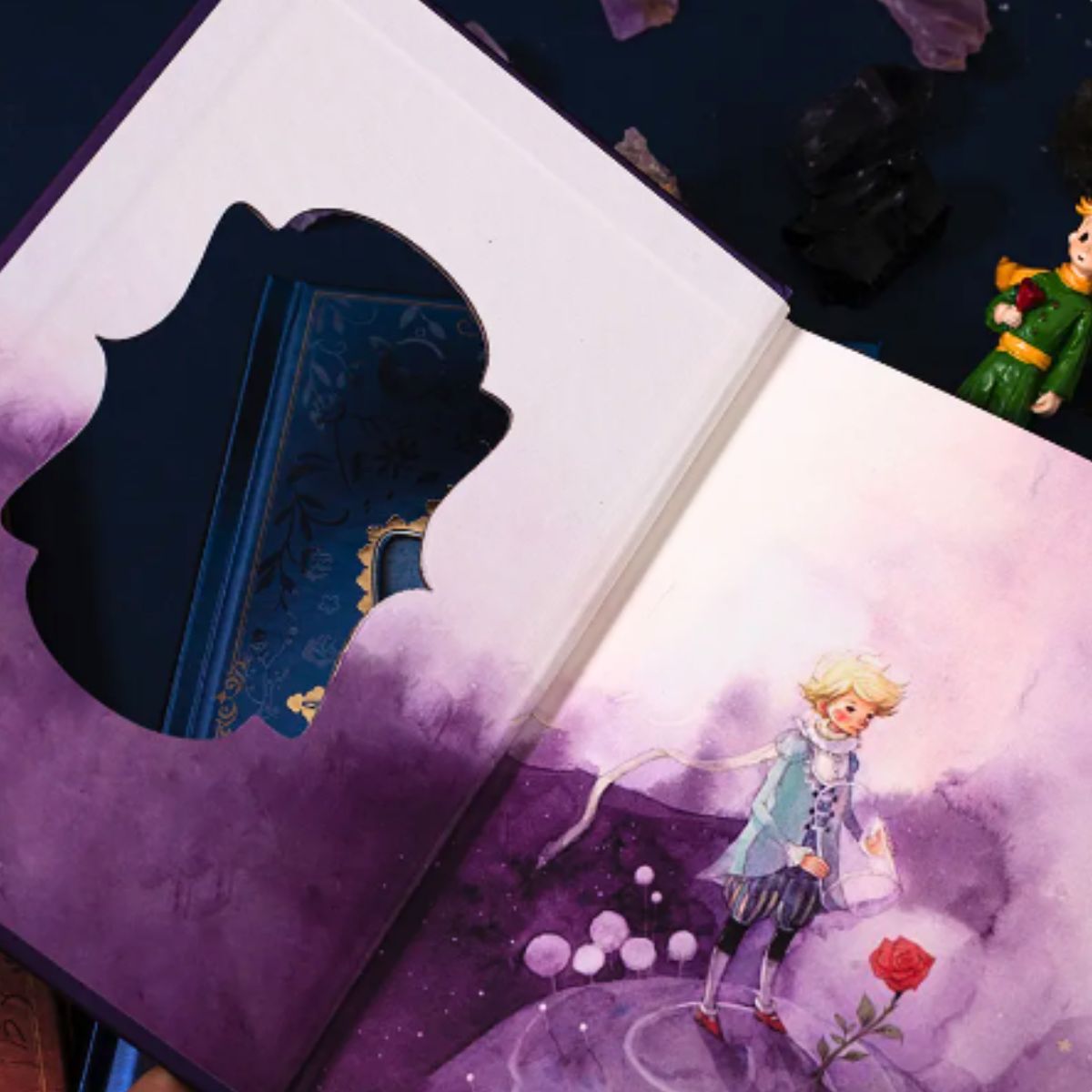 Le Little Prince Journal / Diario de El Principito Color Rojo Libros Hangzhou Muke Culture