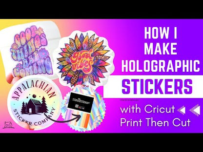 Printable Sticker Vinyl Beginner Pack / Paquete Inicial de Vinil Imprimible 30 Hojas Viniles Teckwrap