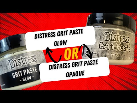 Tim Holtz Distress Grit Paste Glow / Pasta Texturizadora Fosforescente Pastas Texturizadoras y Medios Mixtos Tim Holtz - Ranger