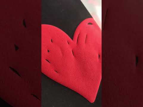 Red Puff Heat Transfer Vinyl / Vinil Termoadhesivo 3D Rojo Viniles Teckwrap