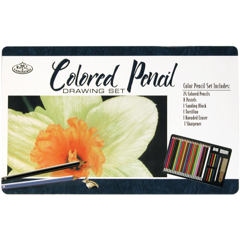 Colour Pencil Drawing Set / Set de Colores para Dibujo Colores y Plumones Royal Langnickel