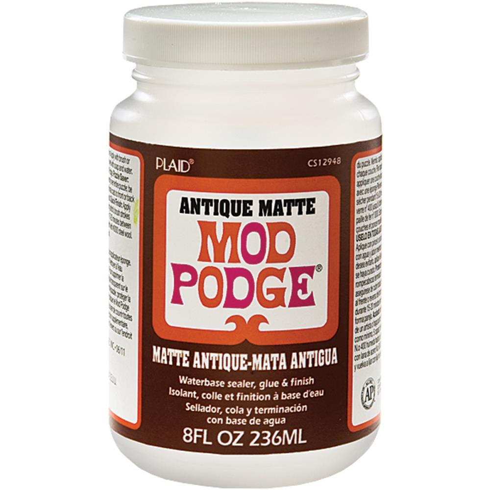 Mod Podge Antique Matte / Mod Podge Antigüo Mate Adhesivos / Pegamentos Plaid