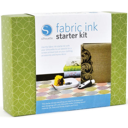 Fabric Ink Starter Kit / Paquete Inicial para Tela Descontinuado Silhouette