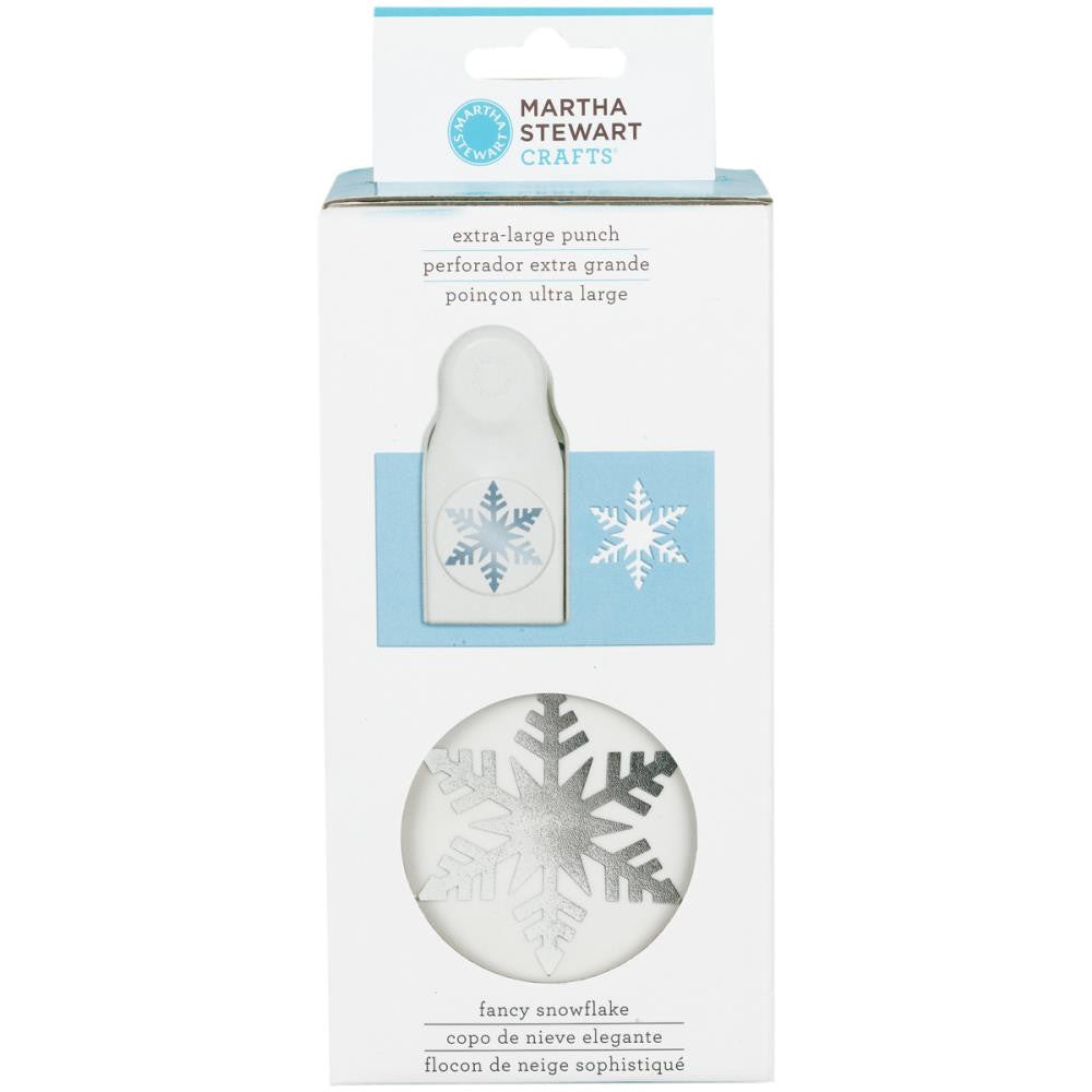 Fancy Snowflake X Large Punch / Perforadora Extra Grande de Copos de Nieve Descontinuado Martha Stewart