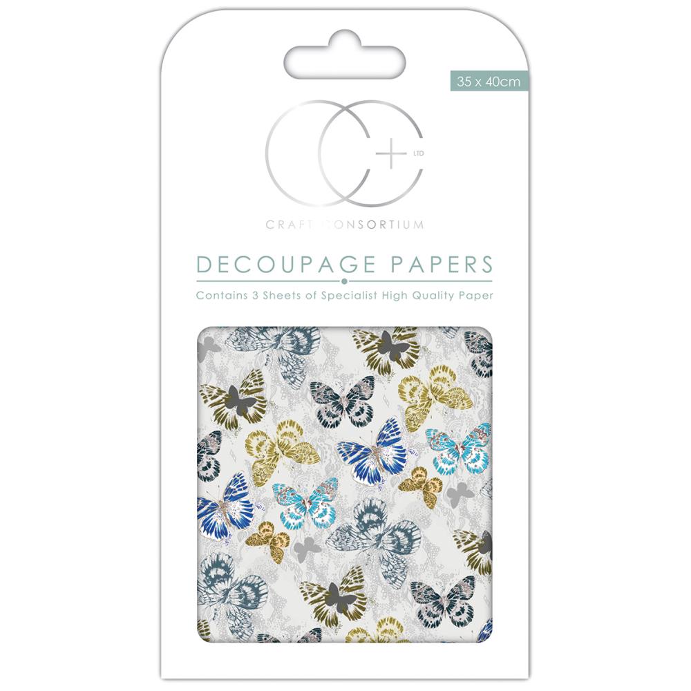 Decoupage Papers Hellen / Papel para Decoupage Descontinuado Craft Consortium