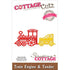 Train Engine and Tender Die / Suaje de Tren Dados de Corte / Suajes / Troqueles Cottage Cutz