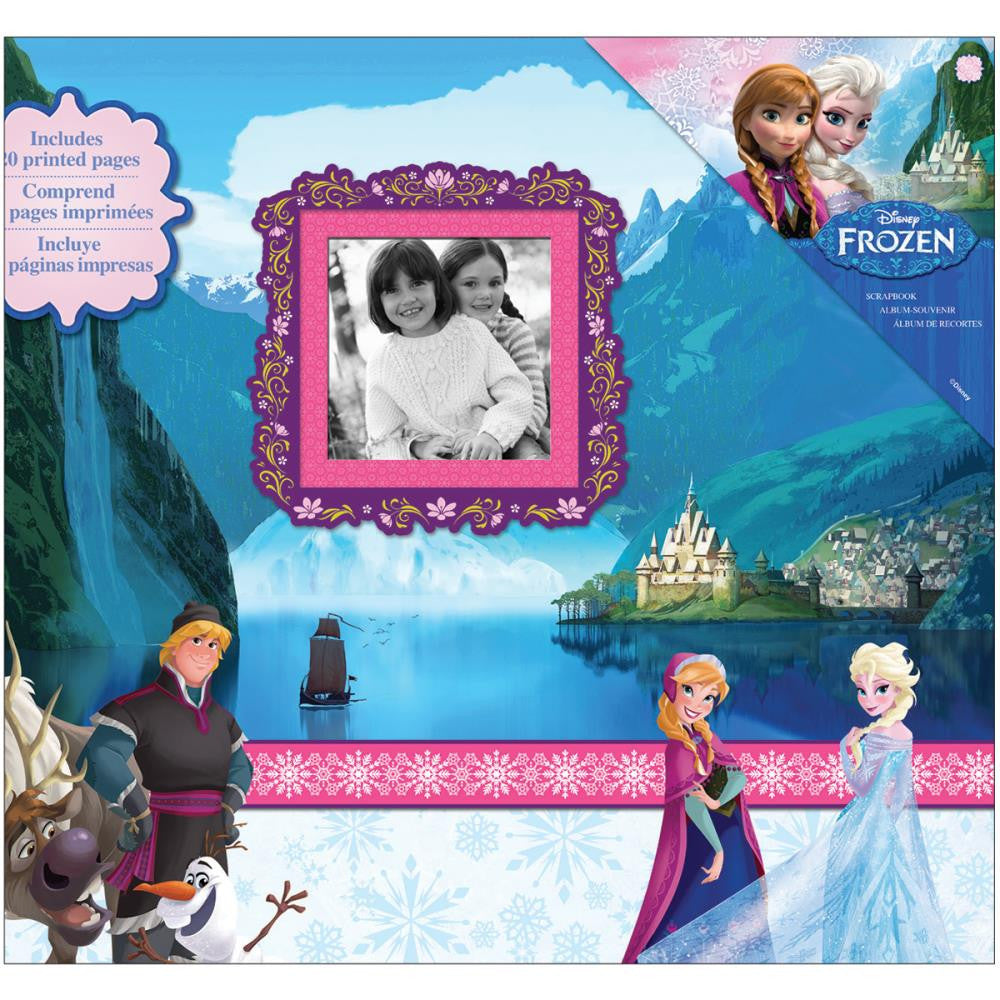 Album para fotos Scrapbook / Disney Frozen Post Bound Album 12&quot;X 12&quot; Descontinuado Ek Success