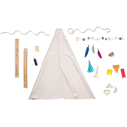 DIY Teepee Kit / Tienda de Campaña Infantil - Tipi de Lona Descontinuado We R Memory Keepers