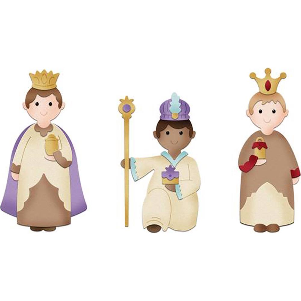 Three Kings Die /  Suaje de los Tres Reyes Magos Dados de Corte / Suajes / Troqueles Cottage Cutz