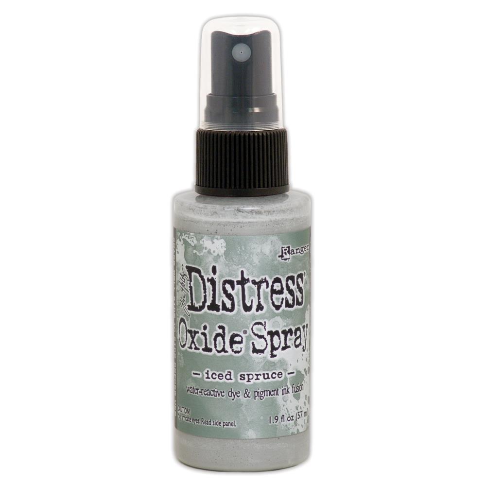 Distress Oxide Spray Iced Spruce / Tinta en Spray Escarchado Pintura y Medios Mixtos Ranger