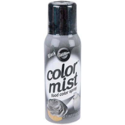 Color Mist Food Color Spray Black / Aerosol para Alimentos Negro Repostería Wilton