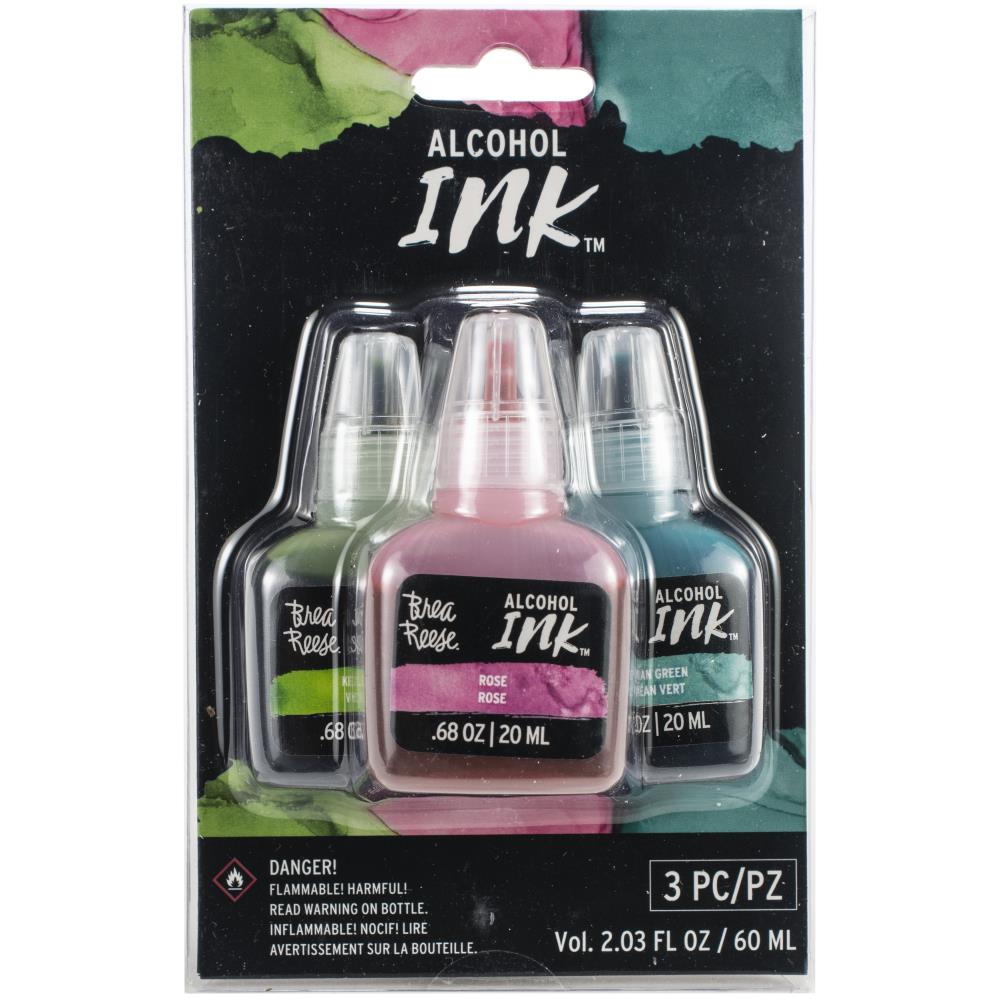 Brea Reese Alcohol Inks 3 Pk / 3 Tintas al Alcohol Set 5 Tintas al Alcohol Brea Reese