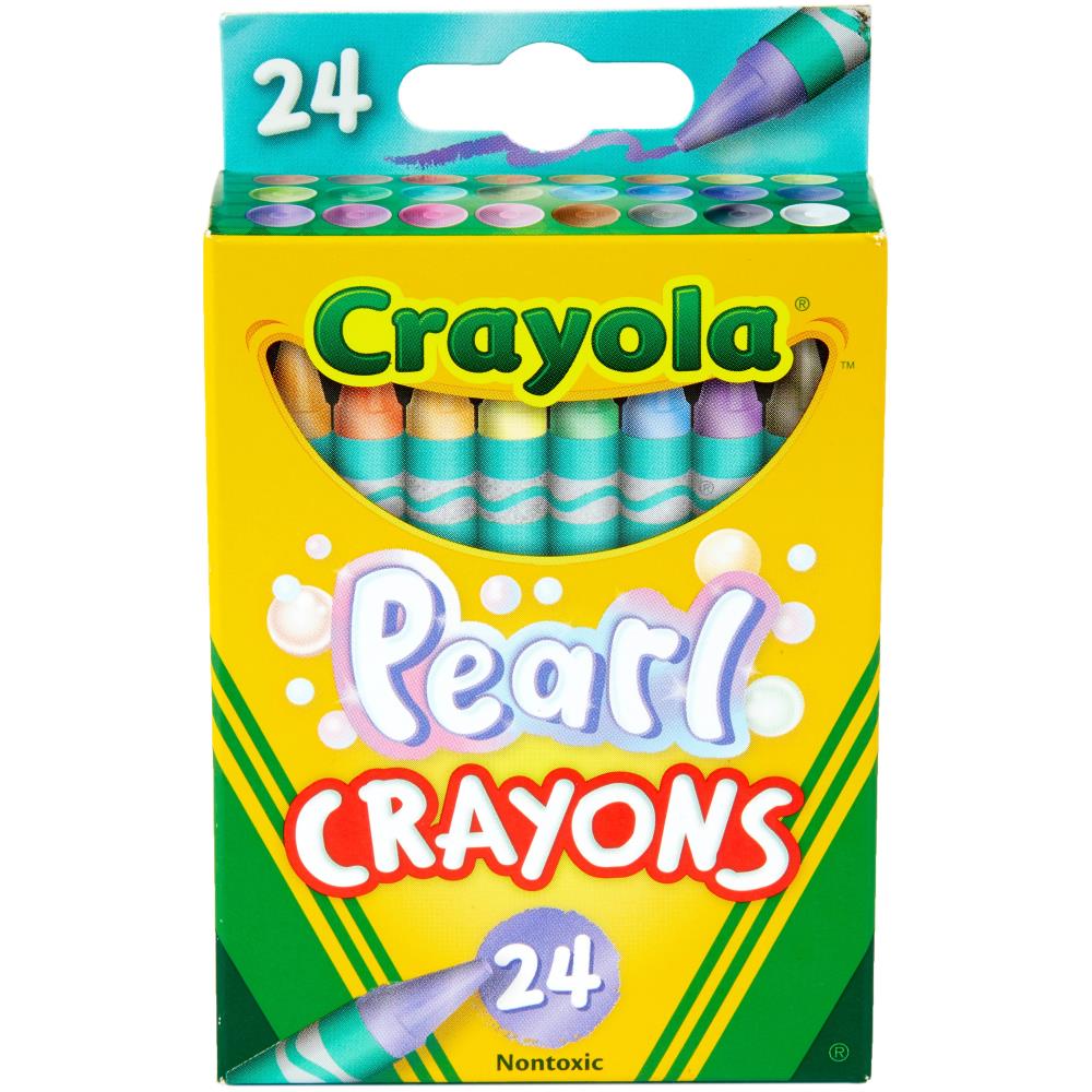 Pearl Crayons / Crayones Aperlados Manualidades para Niños Crayola