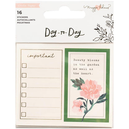 Day to Day Mini Sticker Book / Mini Estampas Adhesivass Stickers Maggie Holmes