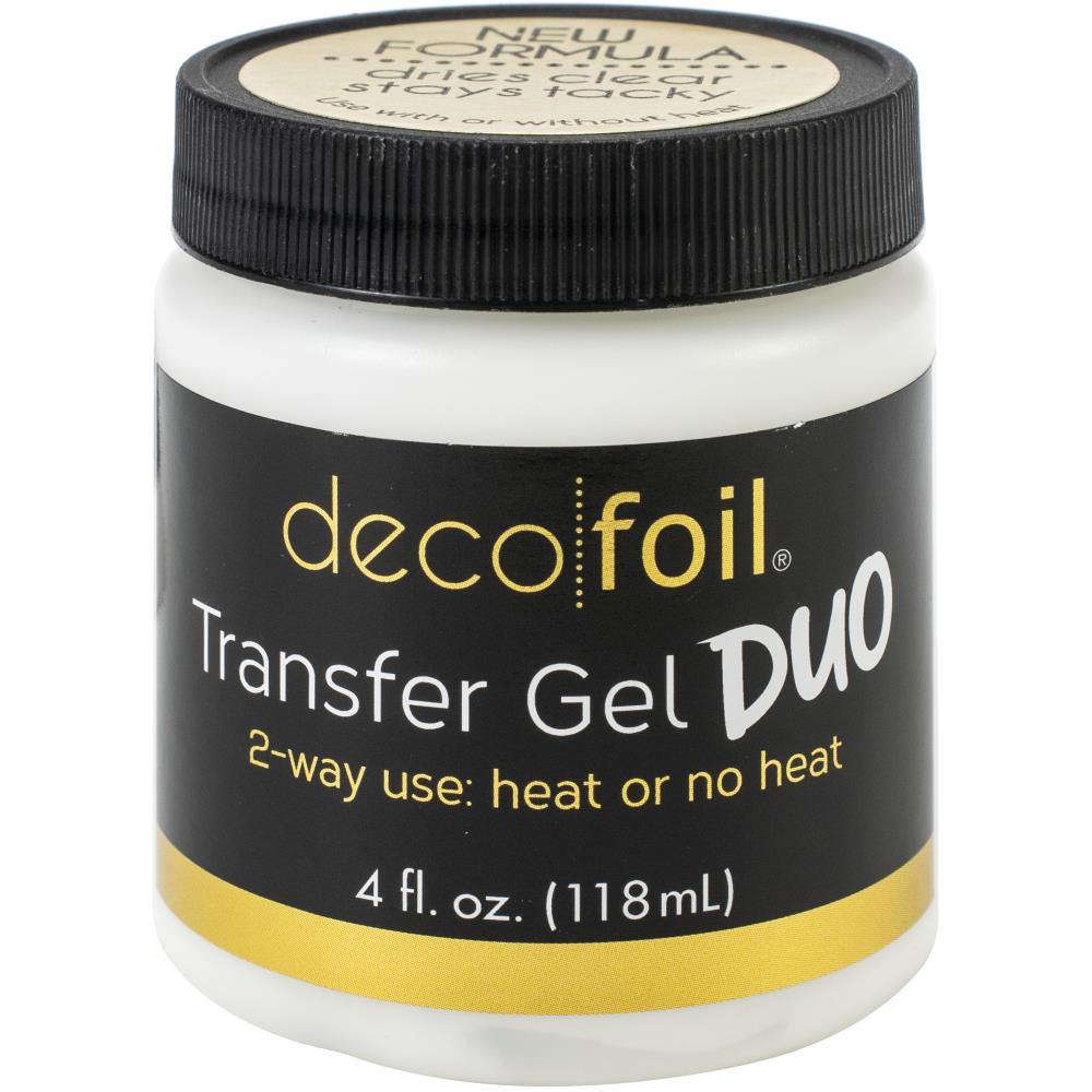 Deco Foil Transfer Gel DUO / Gel de Transferencia para Metalizar Dúo Pastas Texturizadoras y Medios Mixtos iCraft