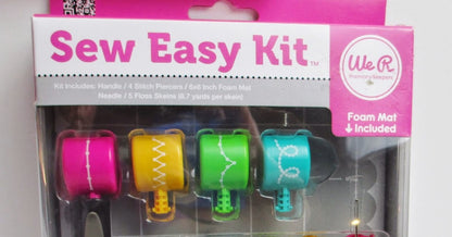 Sew Easy Kit / Set de Herramientas Para Coser Papel Descontinuado We R Memory Keepers