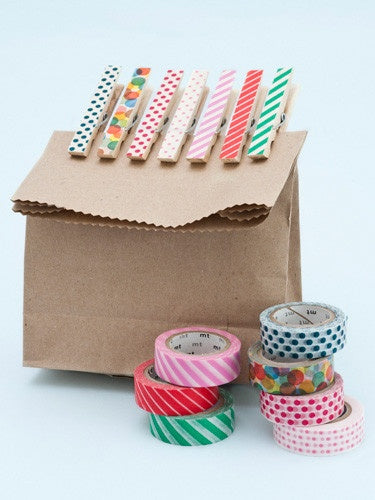 Washi Trendy Tape Check Picnic / Cinta Adhesiva Washi Tape Queen&amp;Co