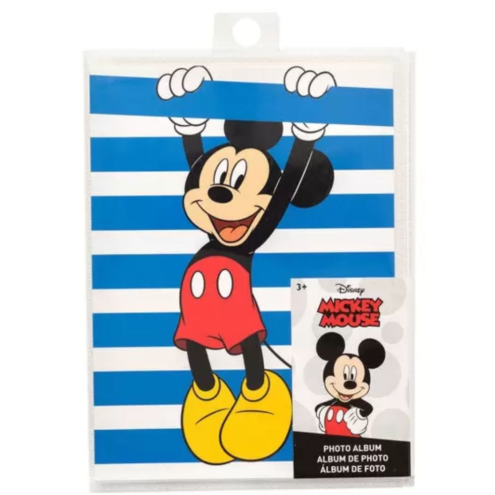 Photo Album 4x6&quot; Mickey Stripes / Album de Mickey Mouse Albumes Ek Success