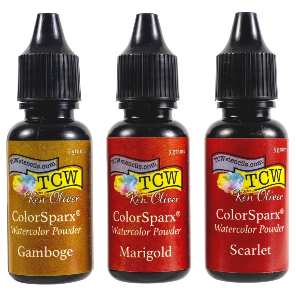 ColorSparx Watercolor Powders Sun Splash / Polvos de Acuarela Acuarela TCW