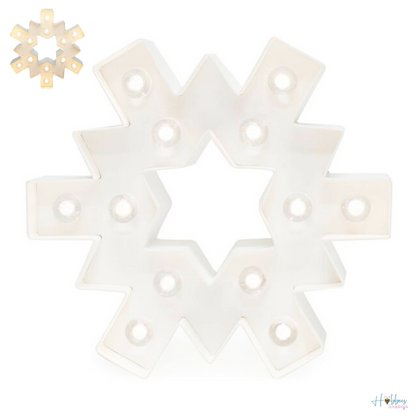 Marquee Light Kit Snowflake / Figura de Copo de Nieve con Luces Kits / Sets Heidi Swapp