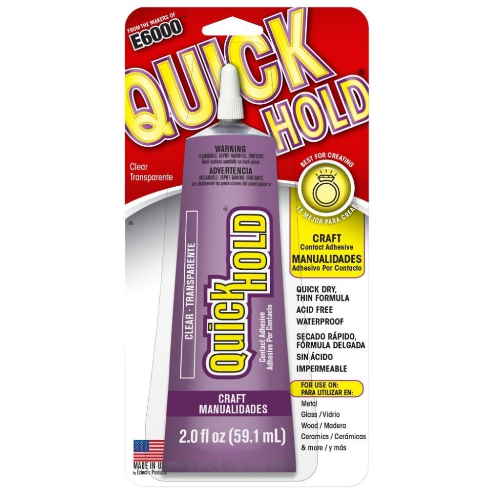 E6000 Quick Hold Adhesive / Pegamento de Secado Rápido Adhesivos / Pegamentos Eclectic