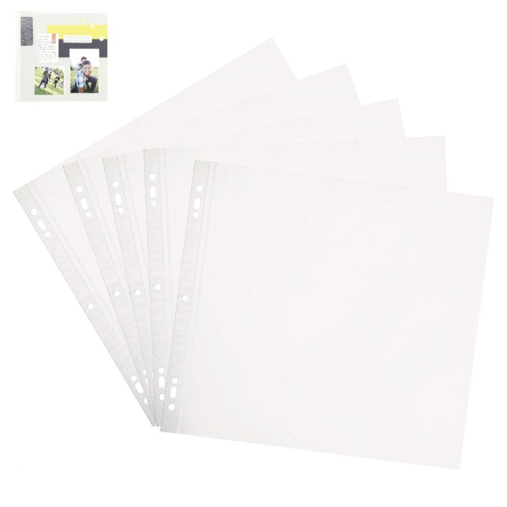 Page Protector 12 x 12&quot; Pack / 10 Protectores para Papel Almacenamiento y Organización Colorbok