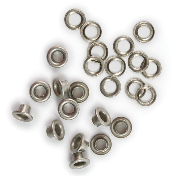 Eyelets &amp; Washers Standard Nickel / Ojillos y Arandelas Níquelados Adornos / Embellishments We R Memory Keepers