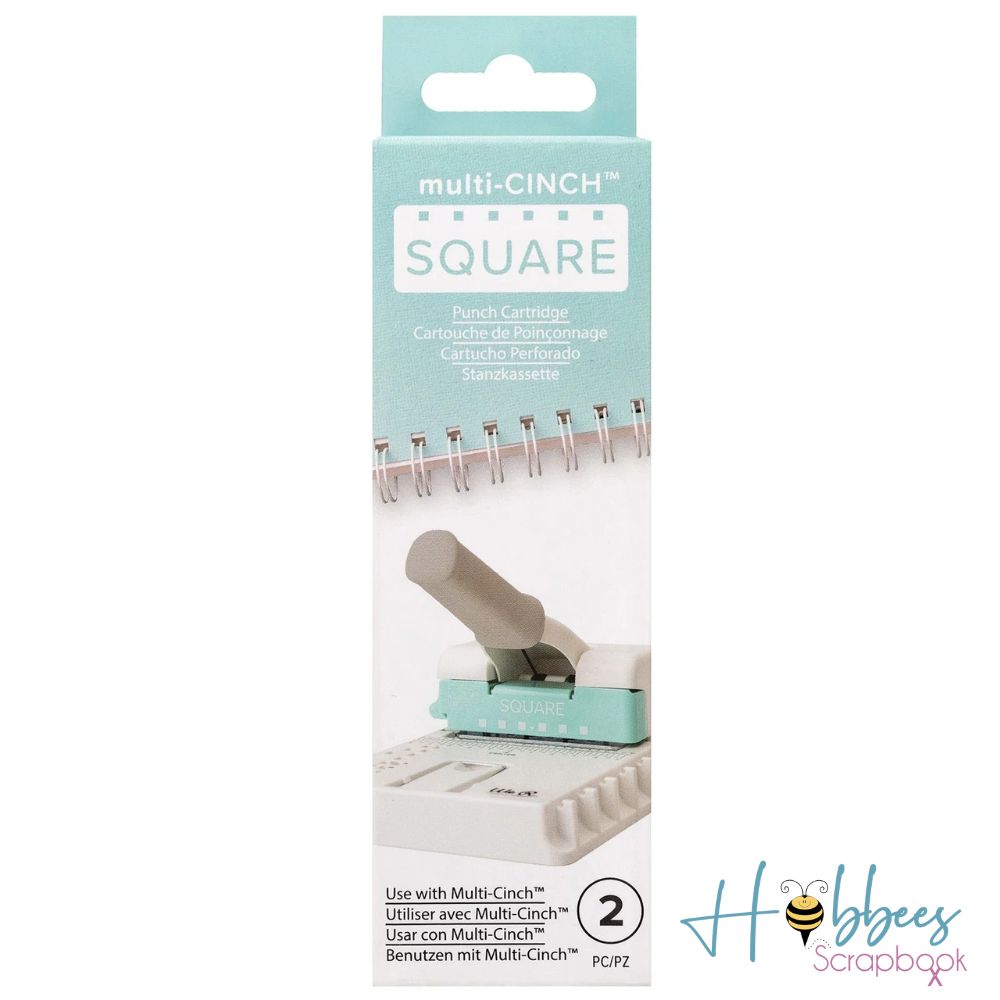 Multi Cinch Cartridge Square Punch / Cartucho Intercambiable de Cuadros Accesorios We R Memory Keepers