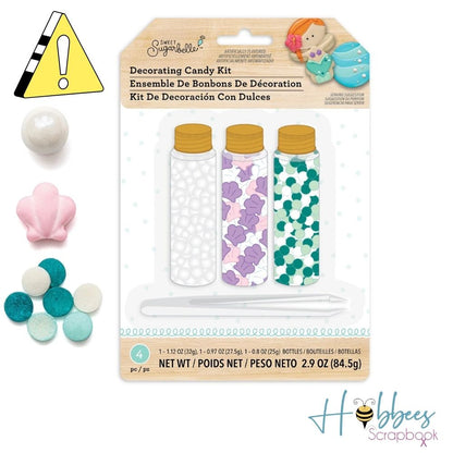 EA Decorating Candy Kit Mermaid / Kit Decorativo Para Decorar de Sirena Repostería Sugarbelle