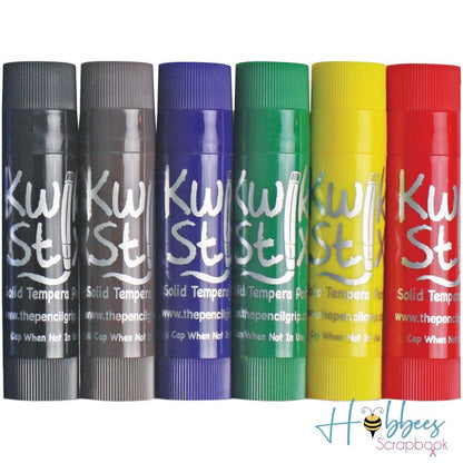 Kwik Stix Tempera Paint Classic Assorted / Barritas de Pintura Tempera Colores y Plumones Pencil Grip