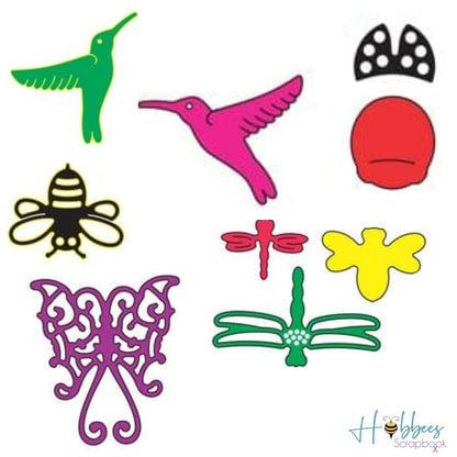 Tiny Things With Wings Dies / Suaje de Corte de Insectos DESCONTINUADO Cheery Lynn Designs