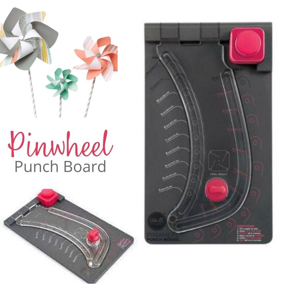 Pinwheel Punch Board / Tabla para Crear Rehiletes Herramientas We R Memory Keepers