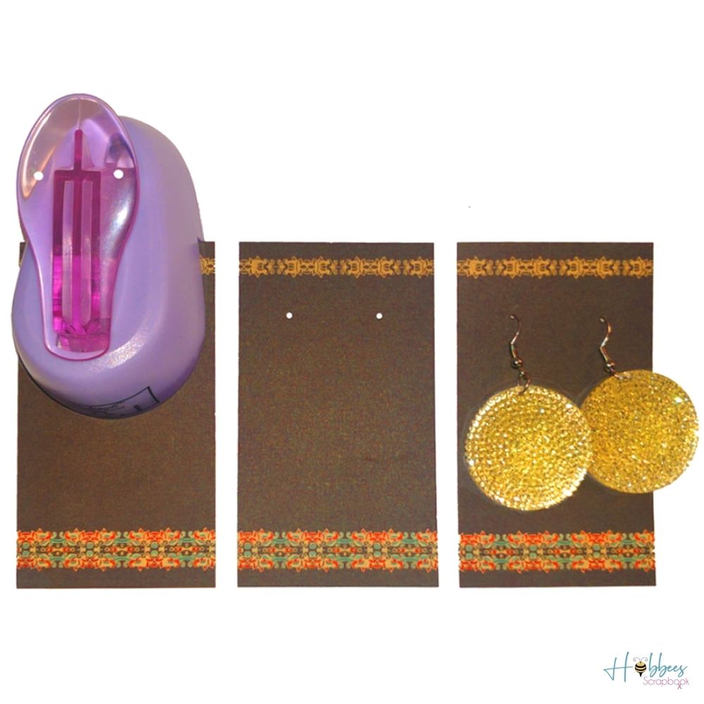 Earring Card Leverback Punch 