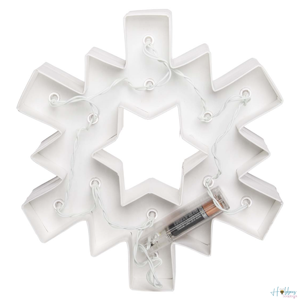 Marquee Light Kit Snowflake / Figura de Copo de Nieve con Luces Kits / Sets Heidi Swapp