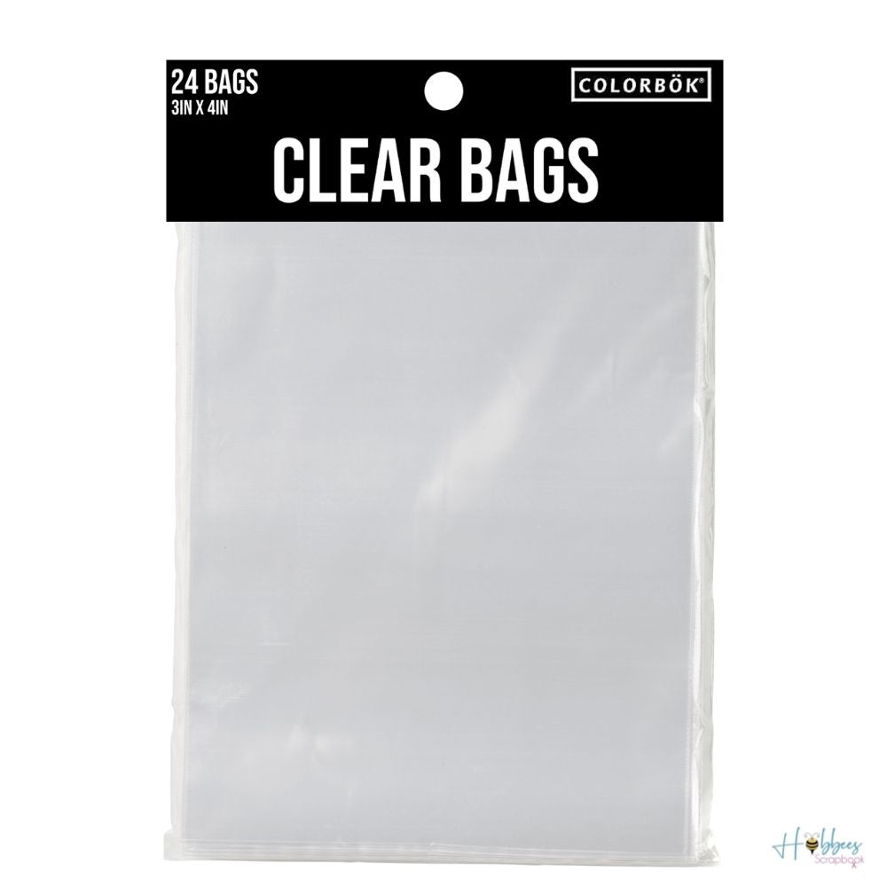 Mini Clear Bags / Bolsita de Plástico Transparente Bolsas Colorbok