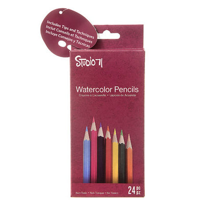 Studio 71 Watercolor Pencils / 24 Lápices Acuarelables Descontinuado Darice