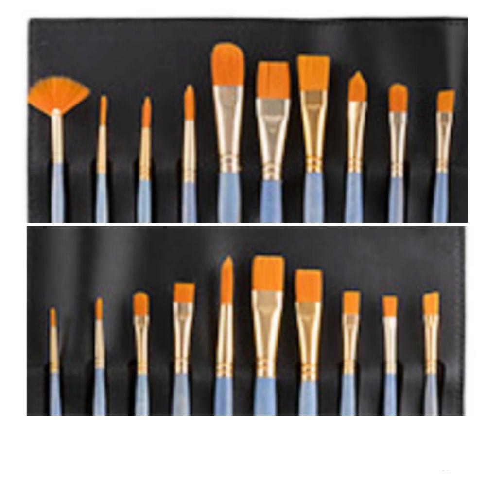 Studio 71 Brush Set with Roll / 20 Pinceles con Estuche Pinceles y Brochas Darice