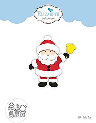 Santa Claus Dies / Suajes de Santa Claus Descontinuado Elizabeth Craft Designs