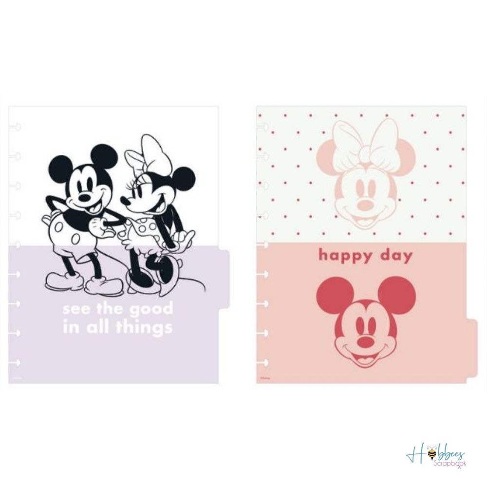 Disney Minnie Mouse Colorblock Large Icons Stickers | Happy Planner