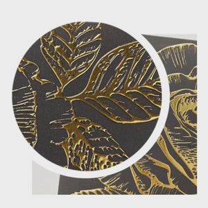 Rollo Papel Metalizado Dorado 5m Foil Reactivo Minc Calor - Hobbees