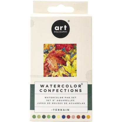 Watercolor Pans Terrain / Acuarelas Tierras Acuarela Prima Marketing